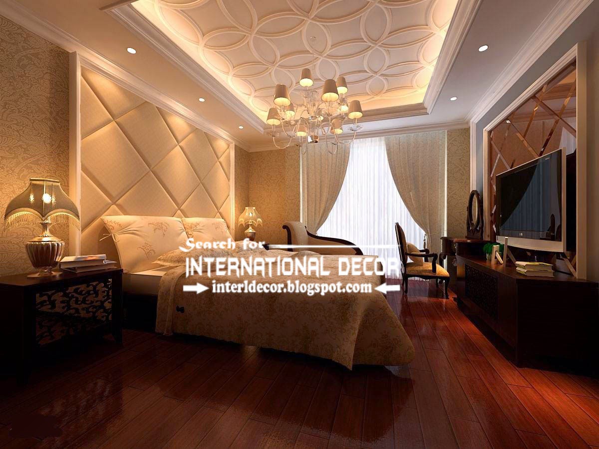Top plaster ceiling  design  and repair for bedroom  ceiling 
