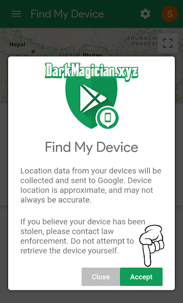 Find My device App