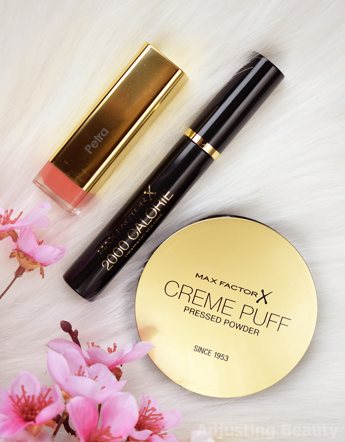 Review: Max Factor - Powder, Mascara, Lipstick - Adjusting Beauty