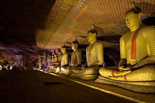 Candi Gua Dambulla Srilanka. 