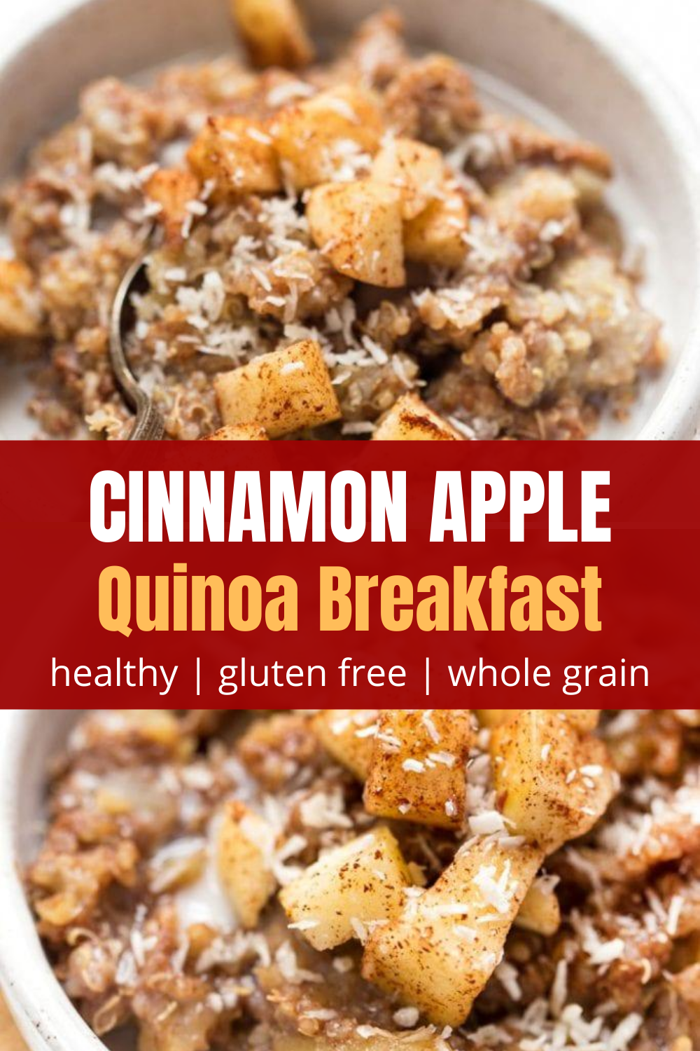 Cinnamon Apple Quinoa Breakfast Dinner Recipesz