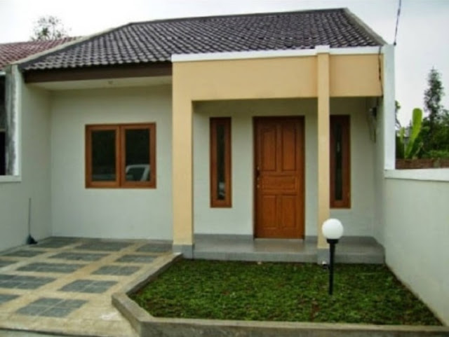 low budget single floor house design