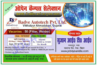 ITI job in Gujarat