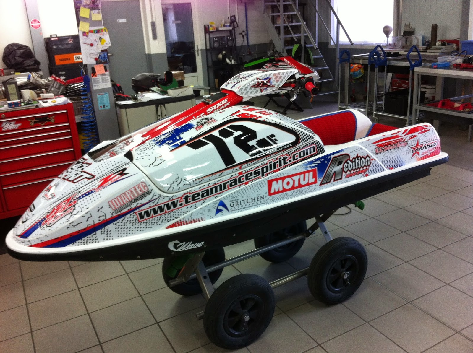 PAUWLAK GRFX: Kit Déco Jet Ski ZAPATA FZ950