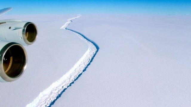 #Vídeo | Un enorme iceberg, del doble del tamaño de Madrid, se desprende de la Antártida