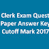 Kerala PSC LDC Kottyam Previous Year Question Paper and Answer Key :: Cutoff Mark :: Appointment