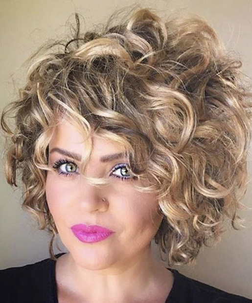 short curly hairstyles