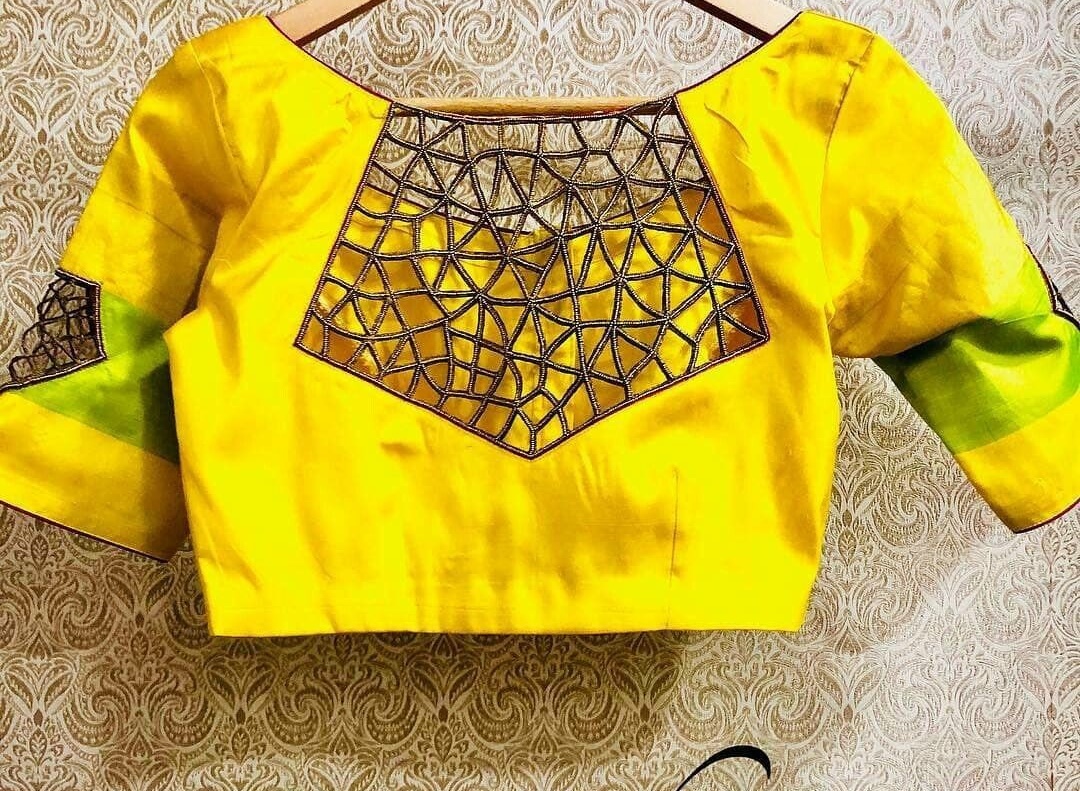 Model Blouse Designs Latest Back Neck