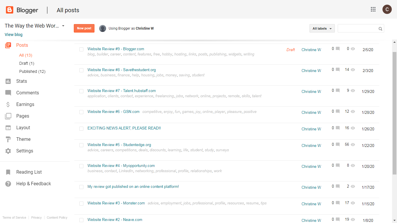 The Way the Web Works