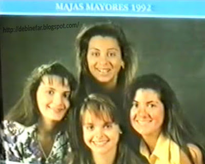 Presentación Majas Fiestas Mayores Binéfar 1992