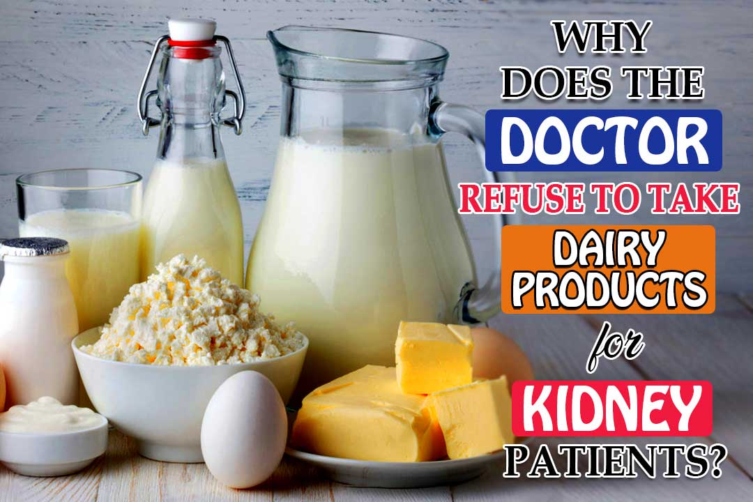 What all dairy products are advised to kidney patients?
