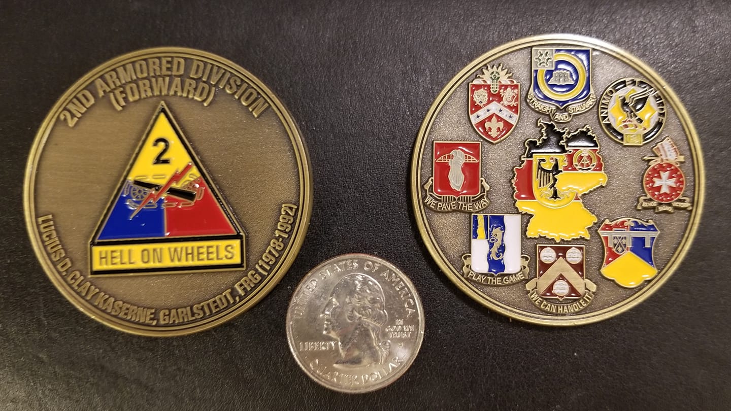 The Purcell Chronicles Official 2nd Armored Division (Fwd) Monument