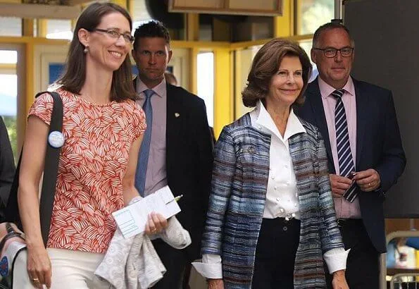 Queen visited the Isle of Mainau (Konstanz) on the occasion of the 25th anniversary