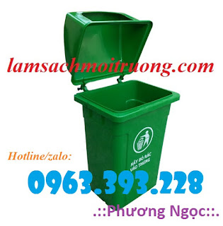 Thùng rác 90 Lít nắp hở, thùng rác nhựa HDPE, thùng rác công cộng 1480411908_thung-dung-rac-90l