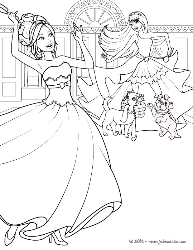 Hd Wallpapers Coloring Pages Barbie Nutcracker Zsa Quis Info Free
