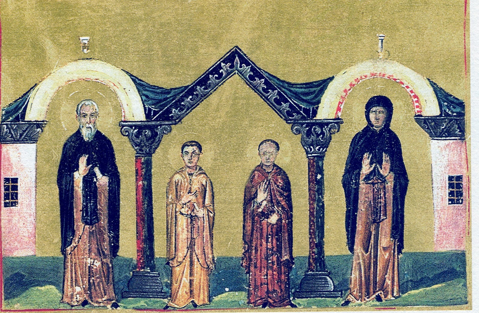 Full of Grace and Truth St. Xenophon the Righteous, and his family