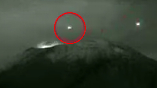 The volcano called Popocatepetl in Mexico has had UFOs flying in to it for years.