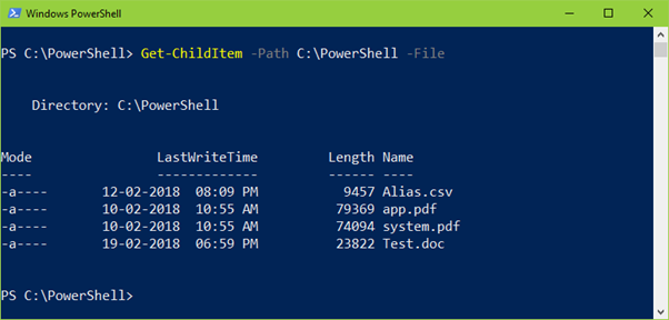 Mitesh Sureja's Blog: Working with Files and Folders using PowerShell