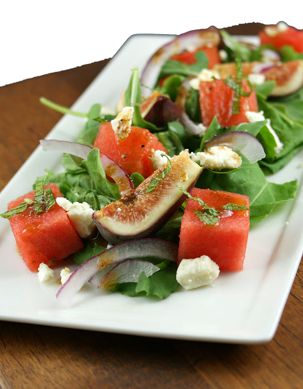 Salad recipe : Water melon And Fig Salad | Summer cool recipe - Snacks ...