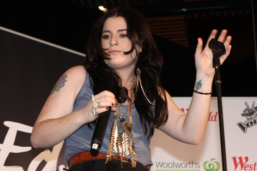 Eva Rinaldi Photography Karise Eden performs live at Westfield Sydney, Australia Eva Rinaldi Photography Karise Eden performs live at Westfield Sydney, Australia