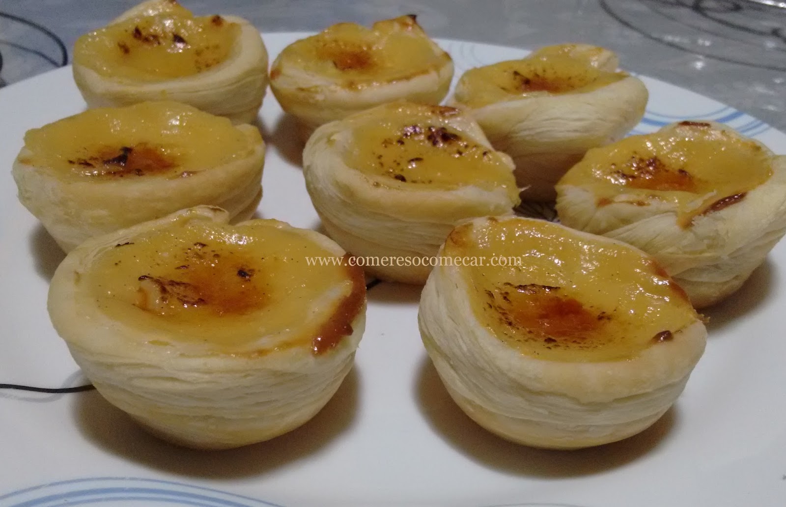 PASTÉIS DE BELÉM Receitas Culinárias