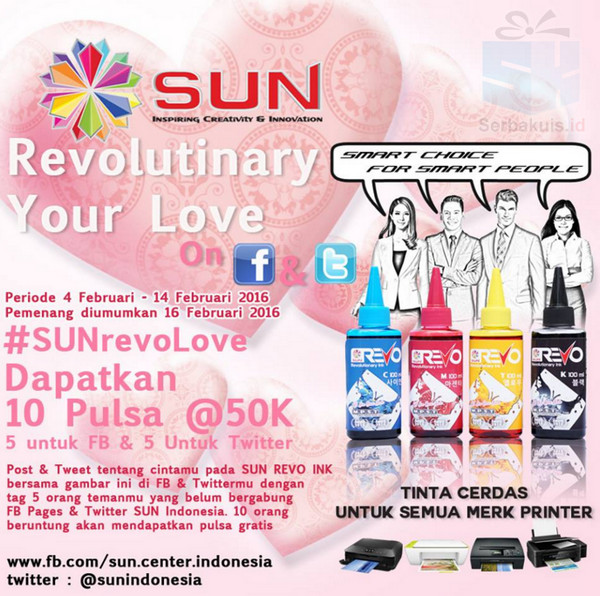Kontes Revolutinary Your Love Berhadiah Pulsa Total 500K Kontes Revolutinary Your Love Berhadiah Pulsa Total 500K