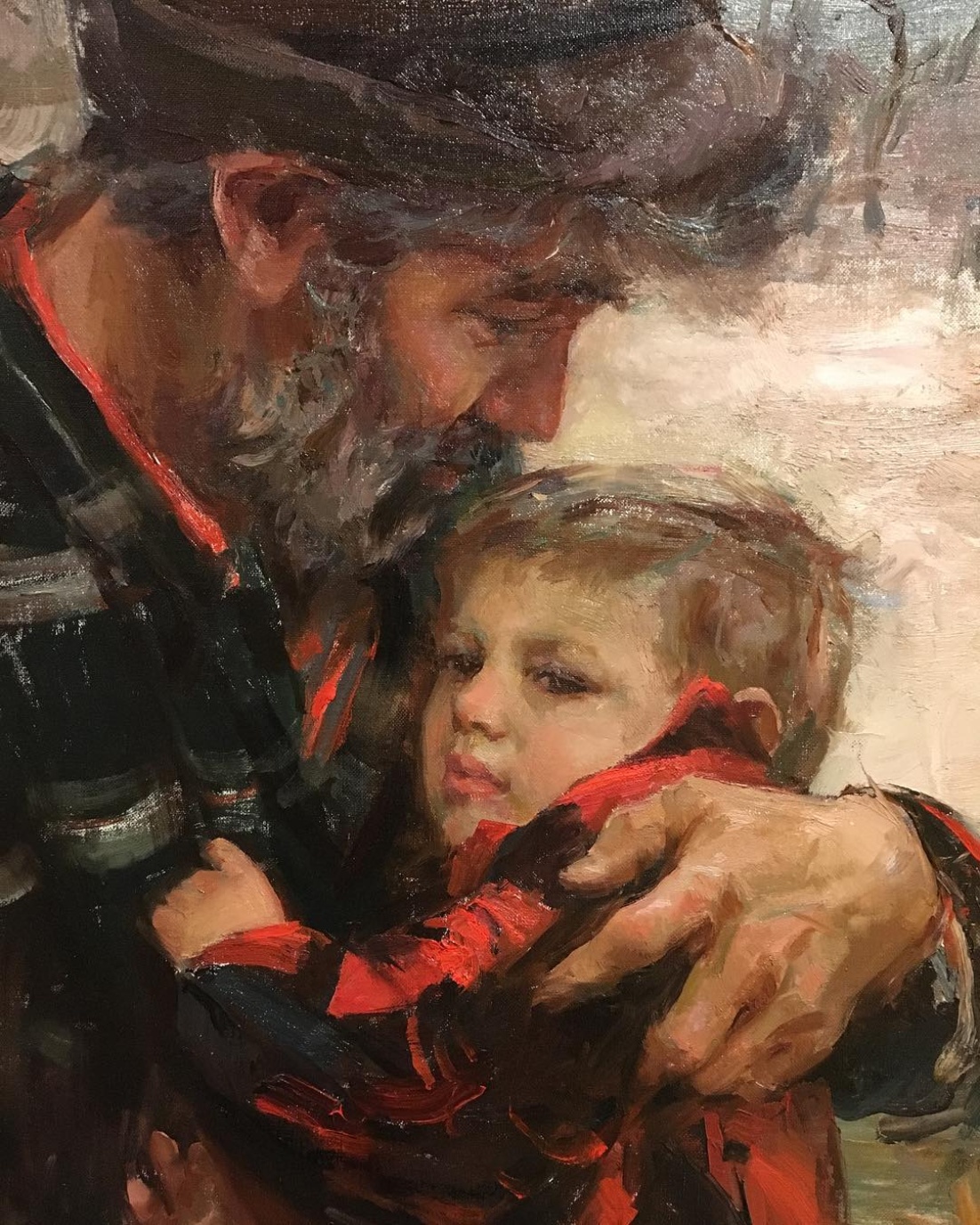 художественная картина отец. художественная картина отец. герхартц (daniel f. Gerhartz картины. картина елены флёровой «отец и сын».