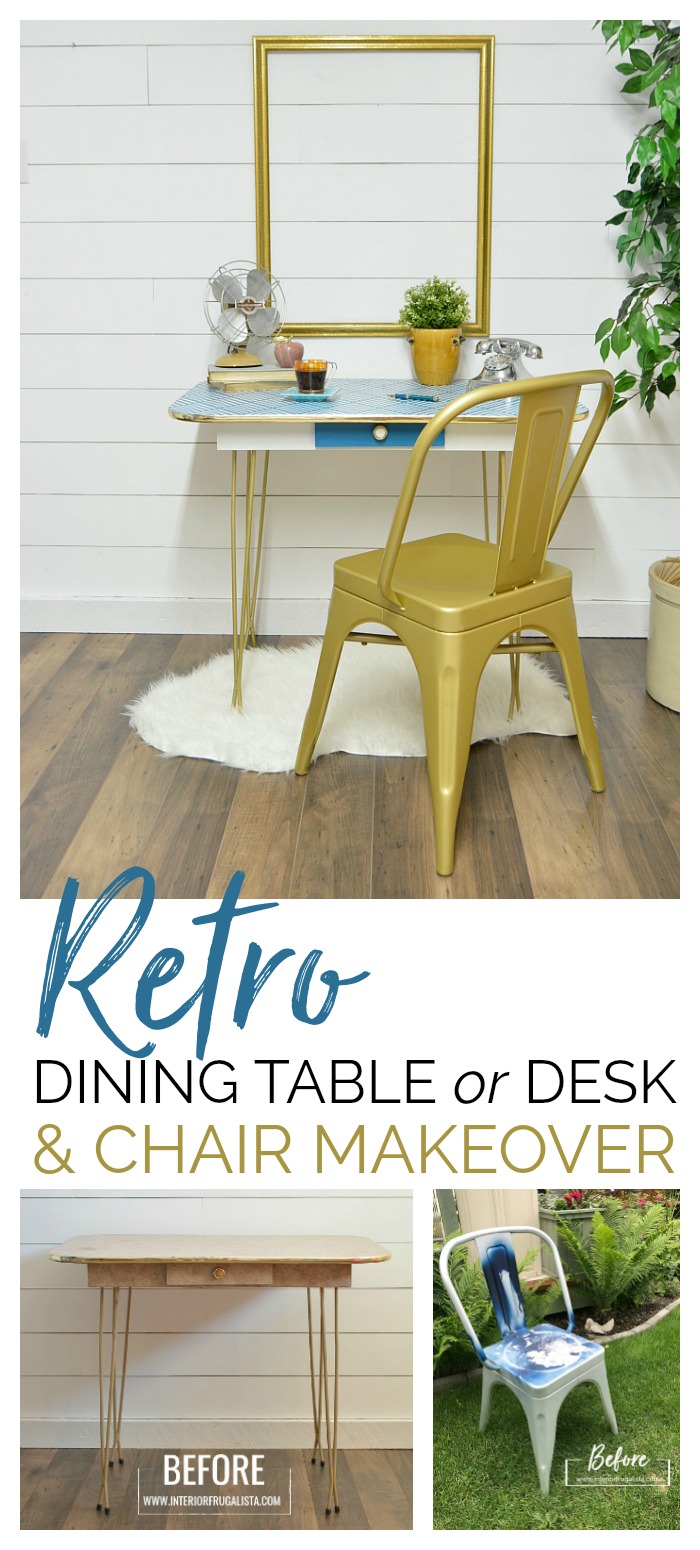 How To Paint Arborite Retro Dining Tables Interior Frugalista