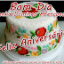 Menasgem de Aniversário Domingo Abençoado