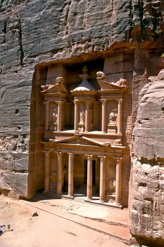 Ancient Jordanian site of Petra 