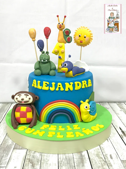 Tarta Baby Tv Para Alejadra
