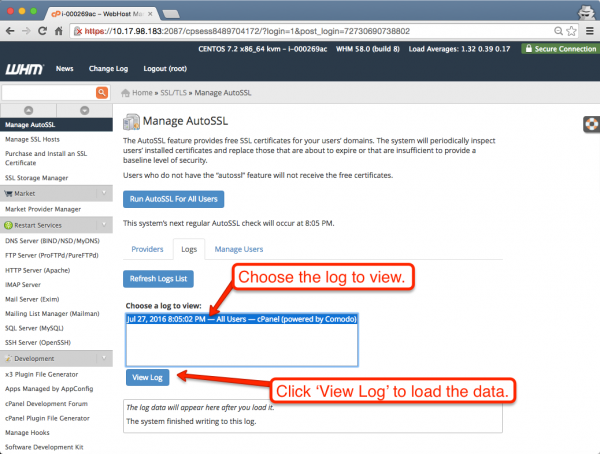 cpanel whm load average cpanel whm load average