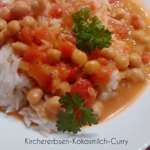 [Food] Kirchererbsen-Kokosmilch-Curry