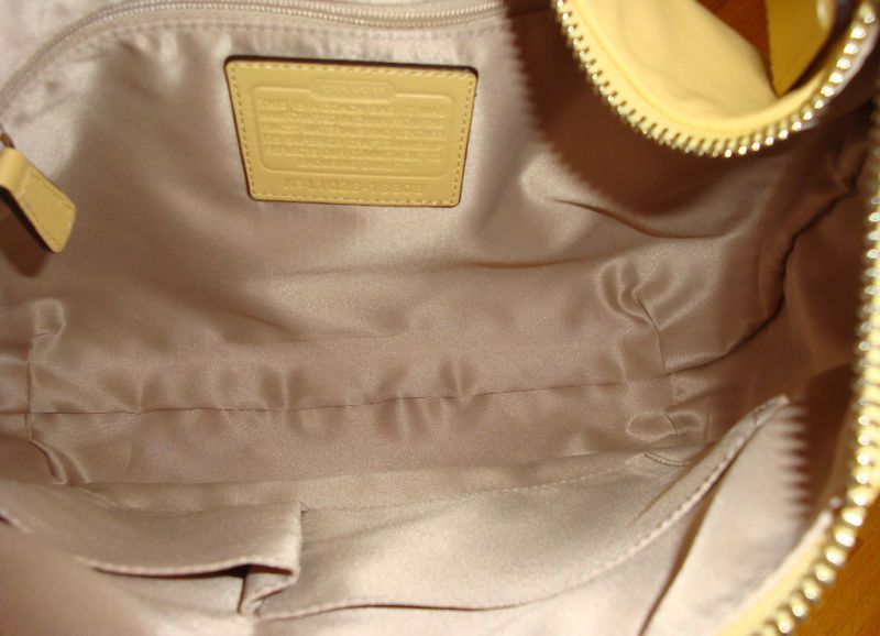 coach kristin leather hobo