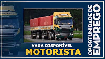 vaga para motorista em são paulo