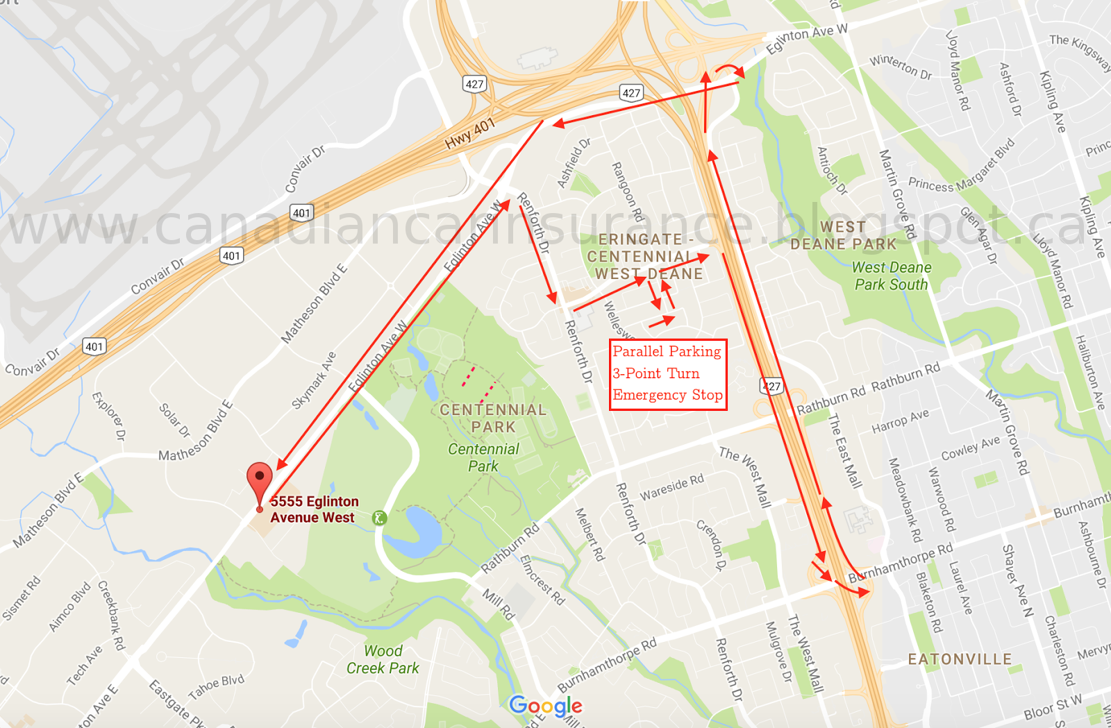 chatswood driving test route map chatswood driving test route map