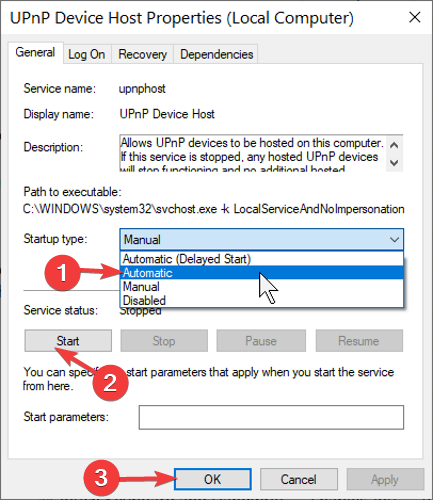 network-discovery-turn-off-not-turning-on-start-service