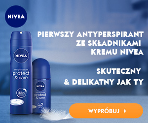 Przetestuj 1 z 1000 dezodorantów NIVEA Protect & Care Konkurs
