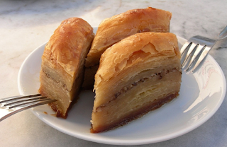 Prato grego de Natal