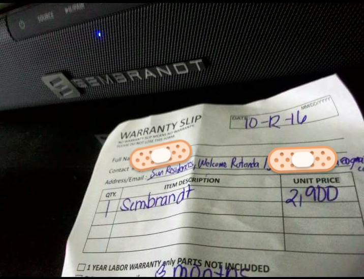 sembrandt sb500 soundbar