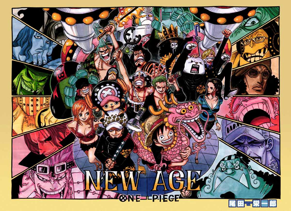 shounen manga one piece  cover One Piece Manga 693: Die for Me, One Piece 694