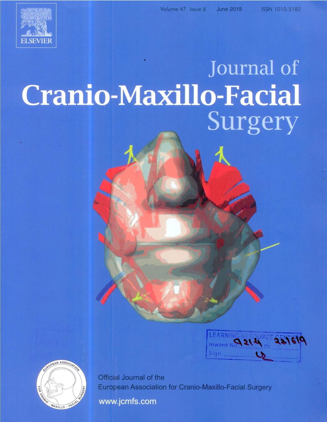 https://www.sciencedirect.com/journal/journal-of-cranio-maxillofacial-surgery/vol/47/issue/6