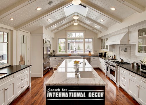 classic interior design, classic kitchen design,classic white kitchen