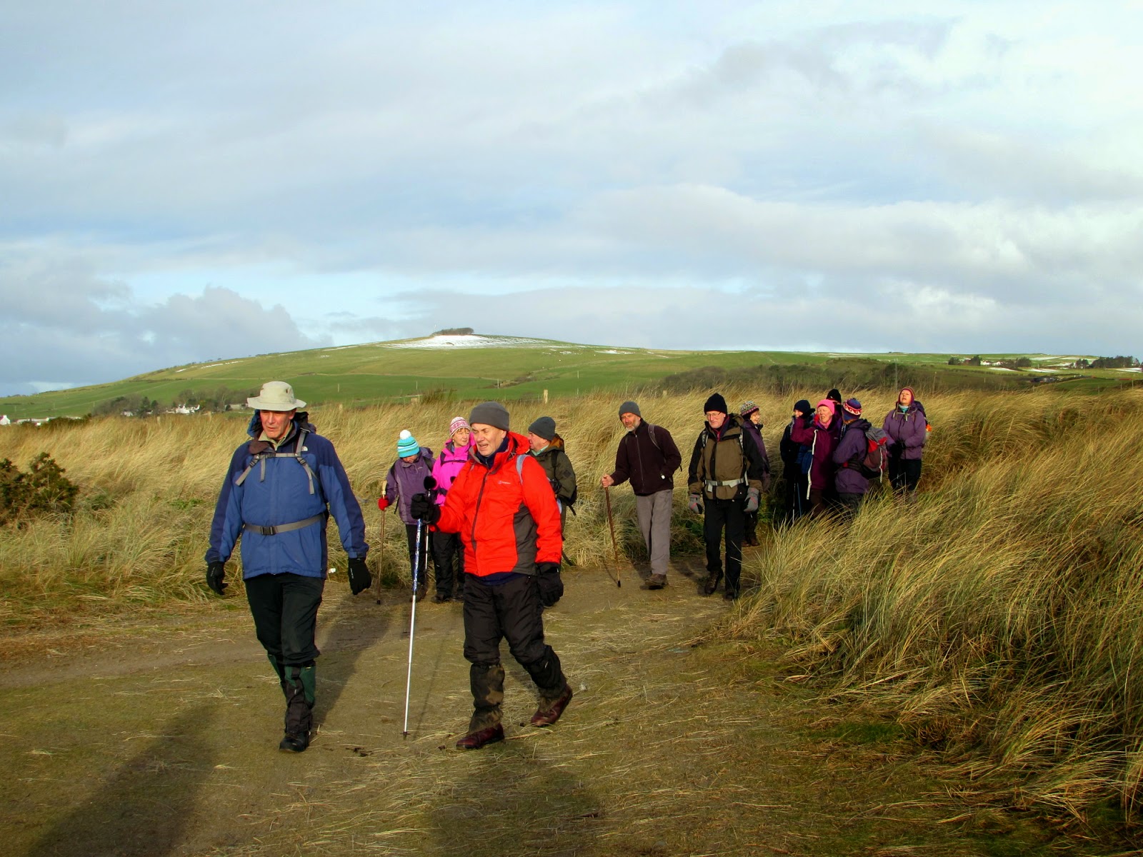 The Glebe Blog Wigtownshire RamblersSt Helena IslandGlenluce Abbey January 2015