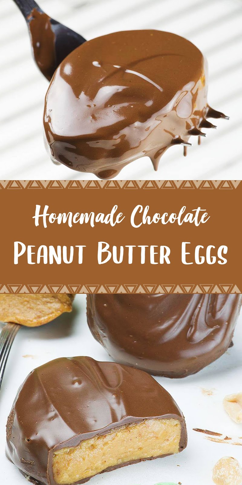 Homemade Chocolate Peanut Butter Eggs Jolly Lotus