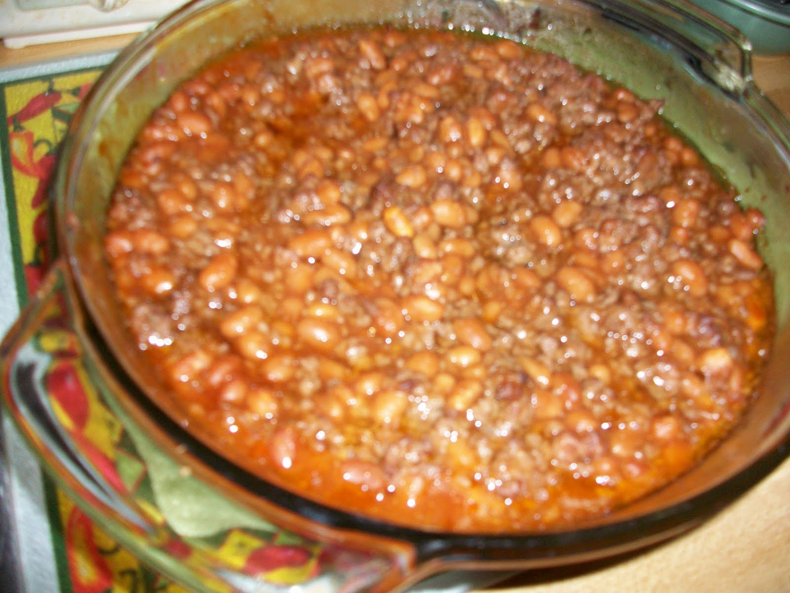 Dee's Dishes Hamburger Bean Casserole