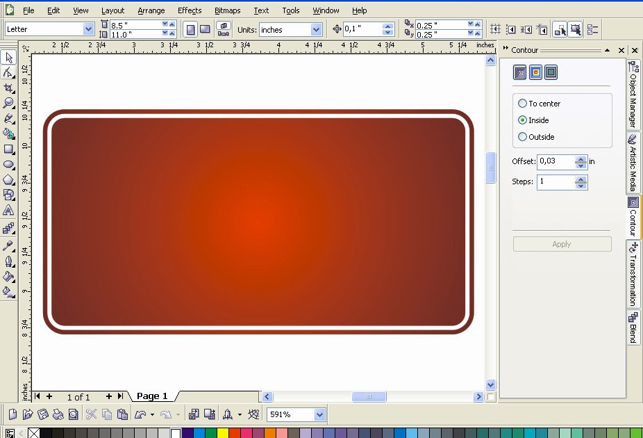 How To Learn Rectangle Tool Using Corel DRAW