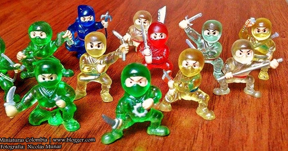 Colecciones y Miniaturas Colombia Yogo Premio «Ninjas» (2005)