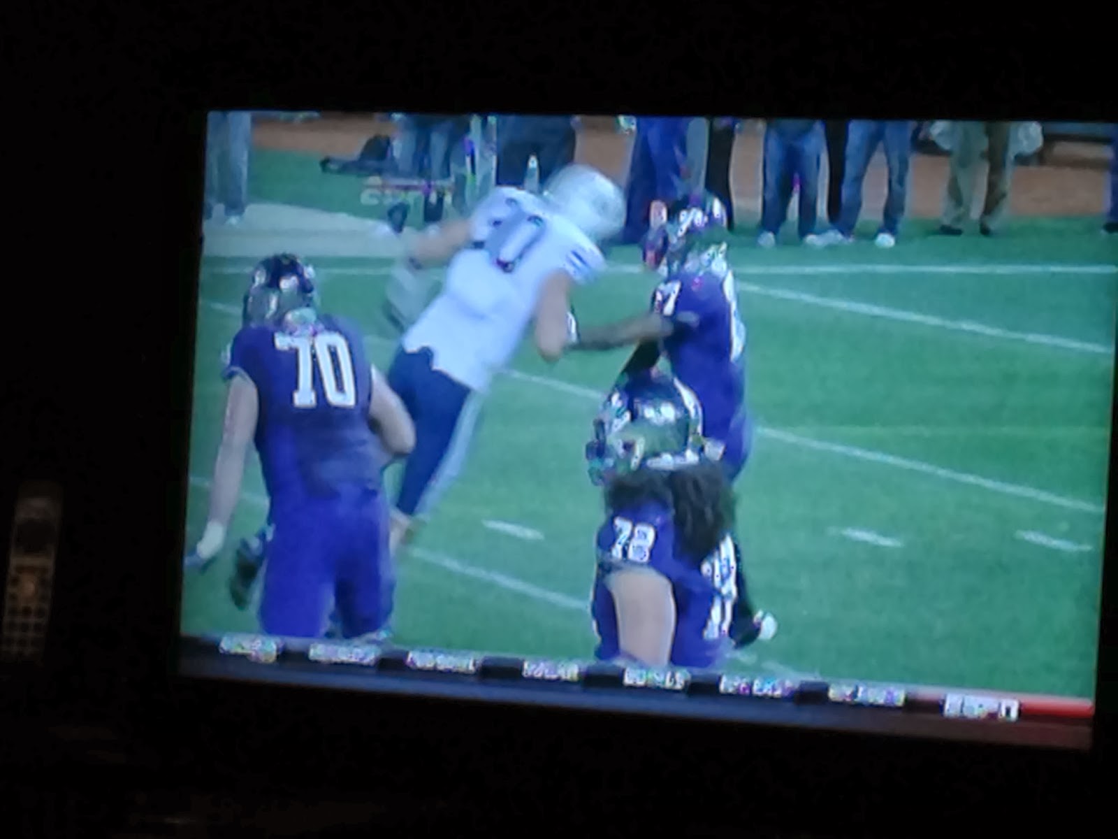 The Fantasy College Bowl Blog Bronson Kaufusi = Cheap Shot Artist