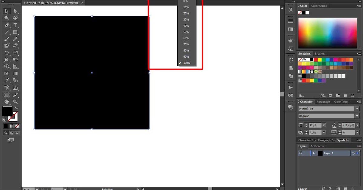 Cara Transparansi Objek di Adobe Illustrator - Masvian